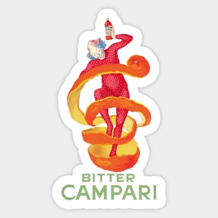 Vintage poster for Bitter Campari Sticker